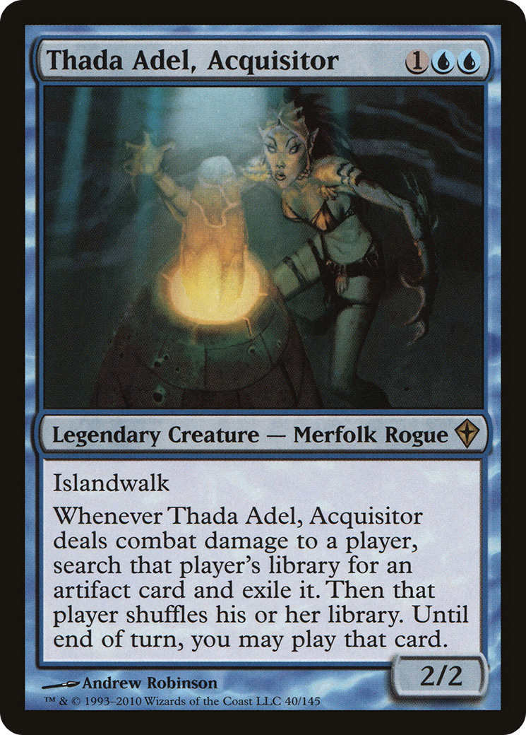 Thada Adel, Acquisitor (WWK-040) -  Foil