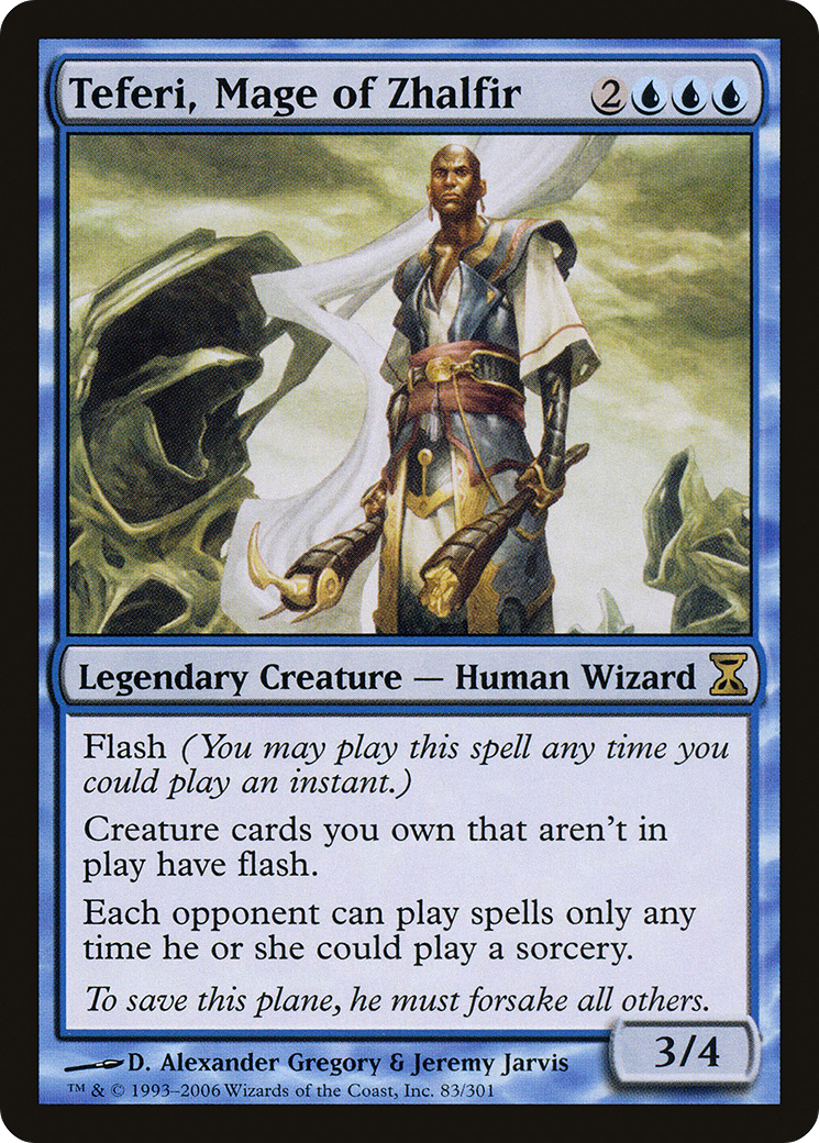 Teferi, Mage of Zhalfir (TSP-083) -  Foil