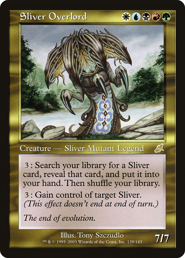 Sliver Overlord (SCG-139) -  Foil