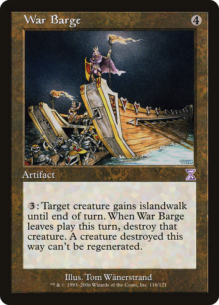 War Barge (TSB-116) -  Foil