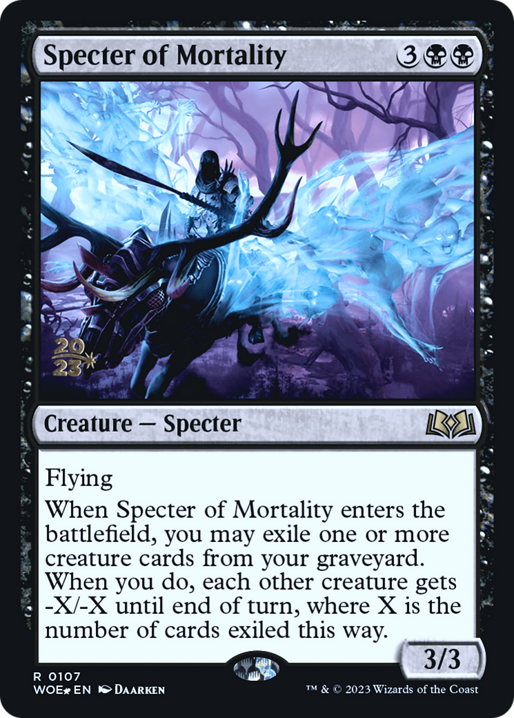 Specter of Mortality (PRE-107S) -  Foil