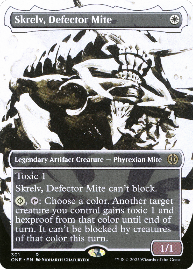 Skrelv, Defector Mite (ONE-301) - : (Showcase) (Borderless) Foil