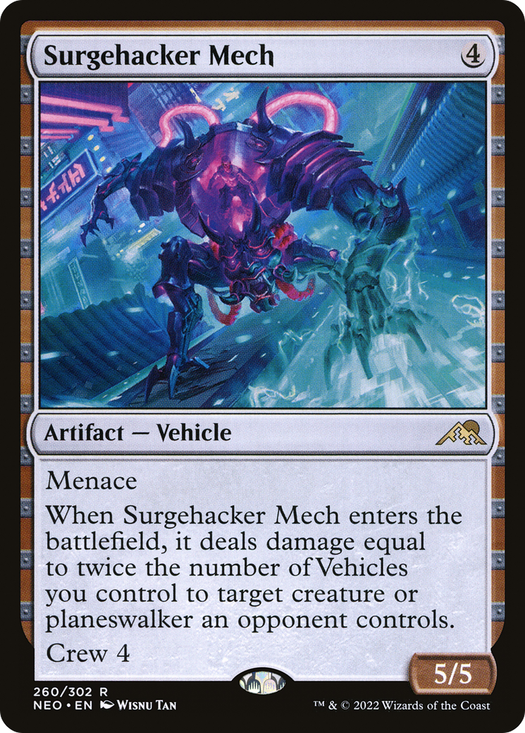 Surgehacker Mech (NEO-260) -  Foil