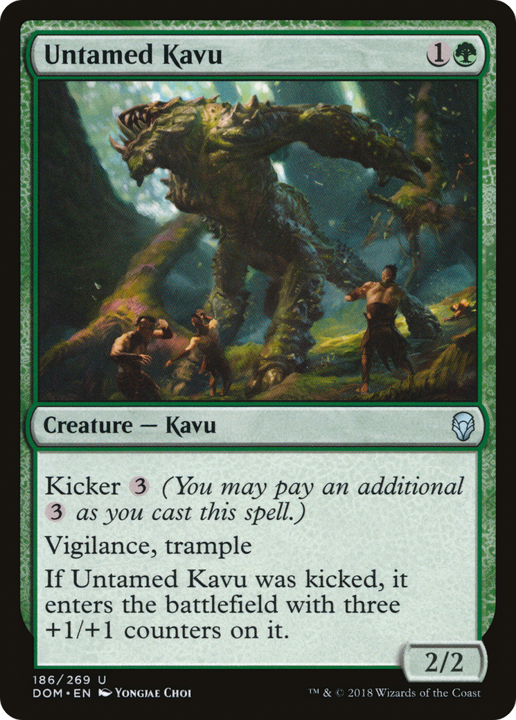 Untamed Kavu (DOM-186) -  Foil