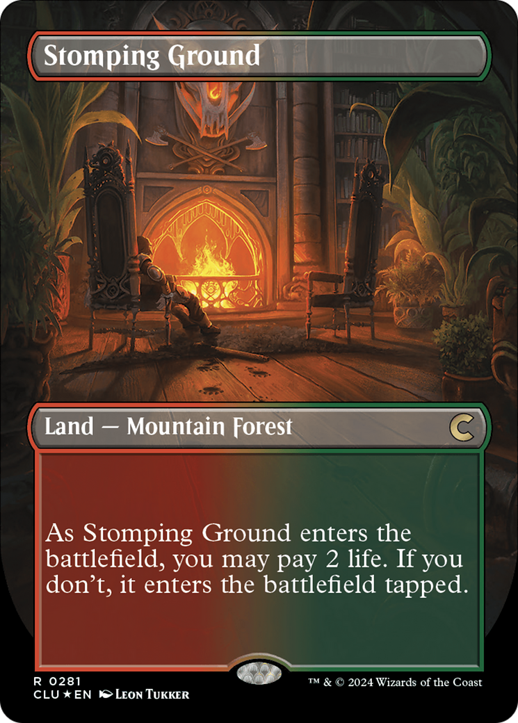 Stomping Ground (CLU-281) -  (Borderless) Foil