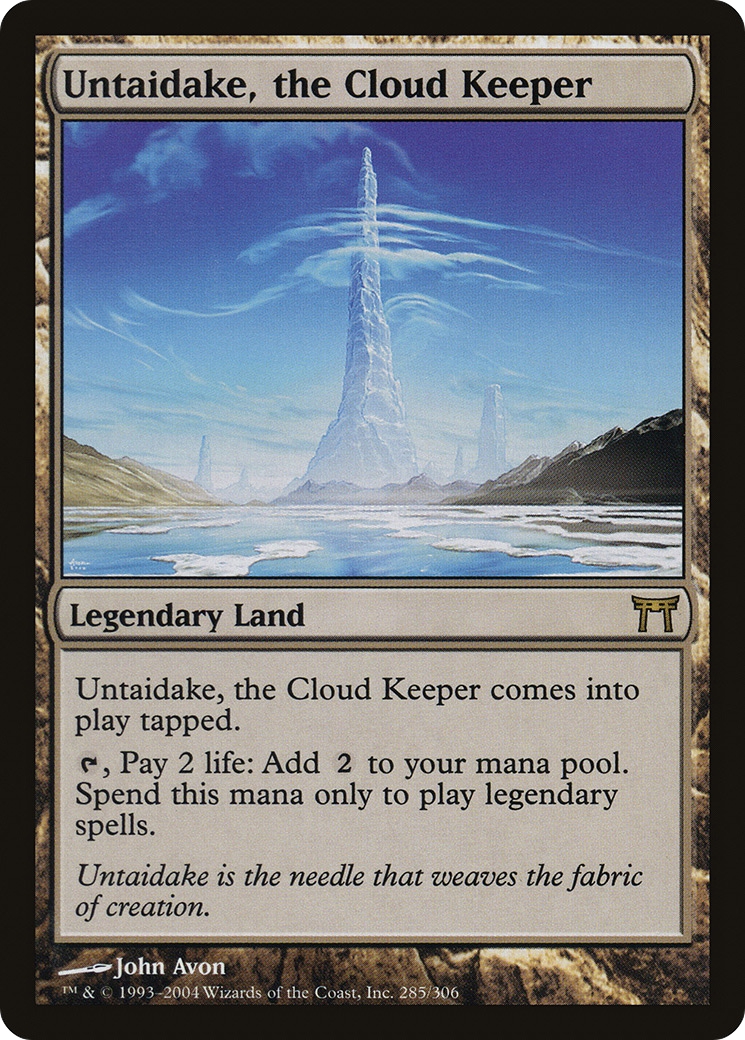 Untaidake, the Cloud Keeper (CHK-285) -  Foil