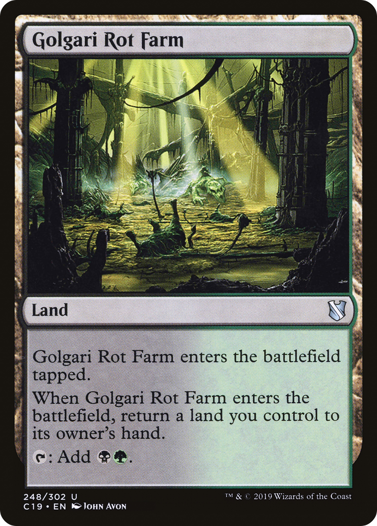 Golgari Rot Farm (C19-248) -