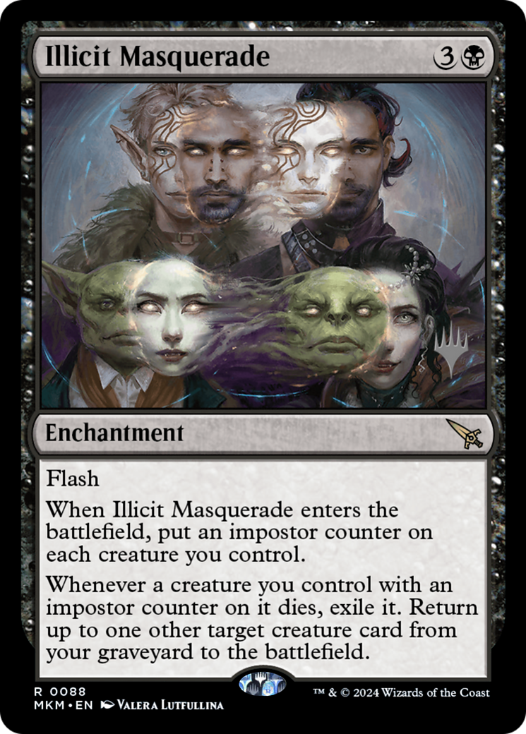 Illicit Masquerade (PPMKM-88P) -  Foil