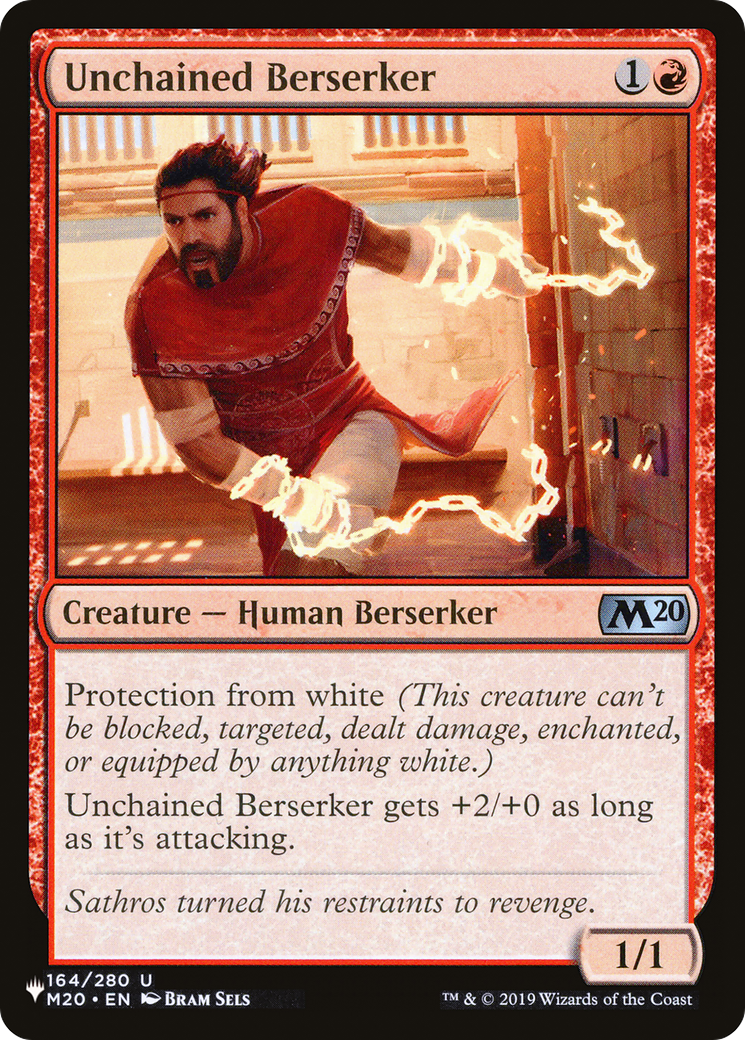 Unchained Berserker (LIST-M20-164) -