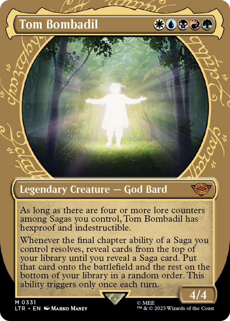 Tom Bombadil (LTR-331) - : (Showcase) (Borderless) Foil