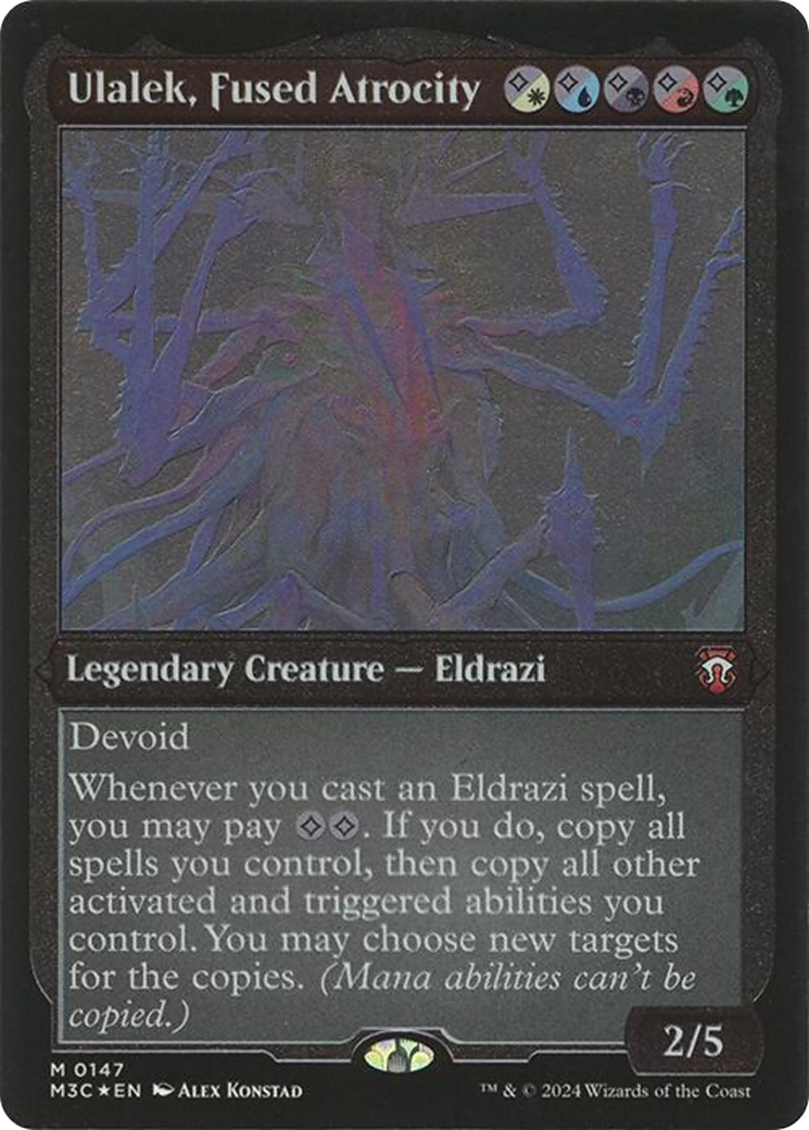 Ulalek, Fused Atrocity (M3C-147) -  Etched Foil