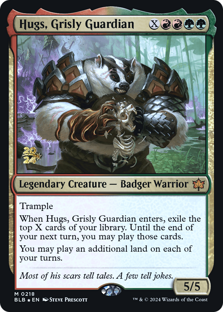 Hugs, Grisly Guardian (PRE-218S) -  Foil