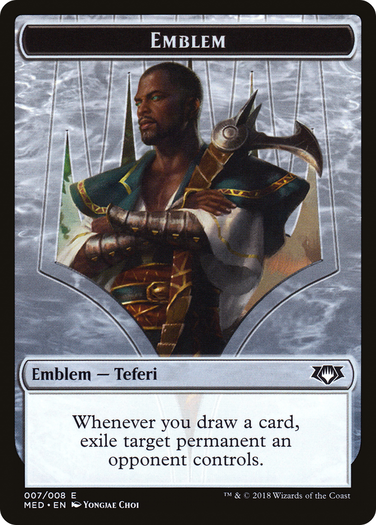 Teferi, Hero of Dominaria Emblem (MED-0G7) -