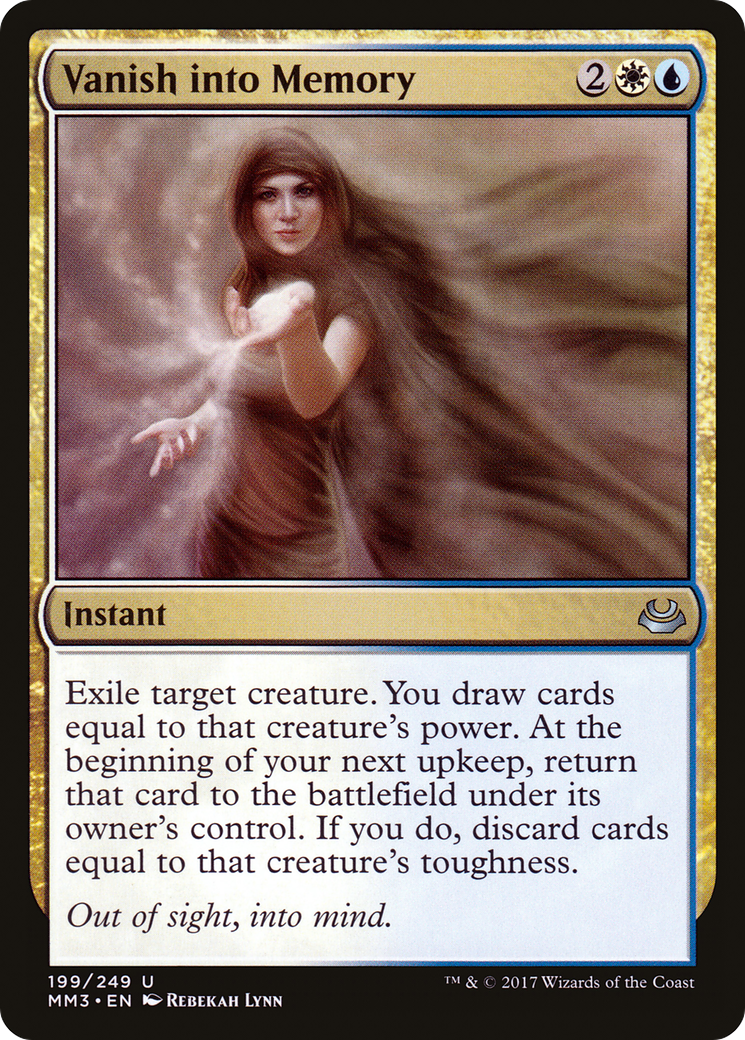 Vanish into Memory (MM3-199) -  Foil