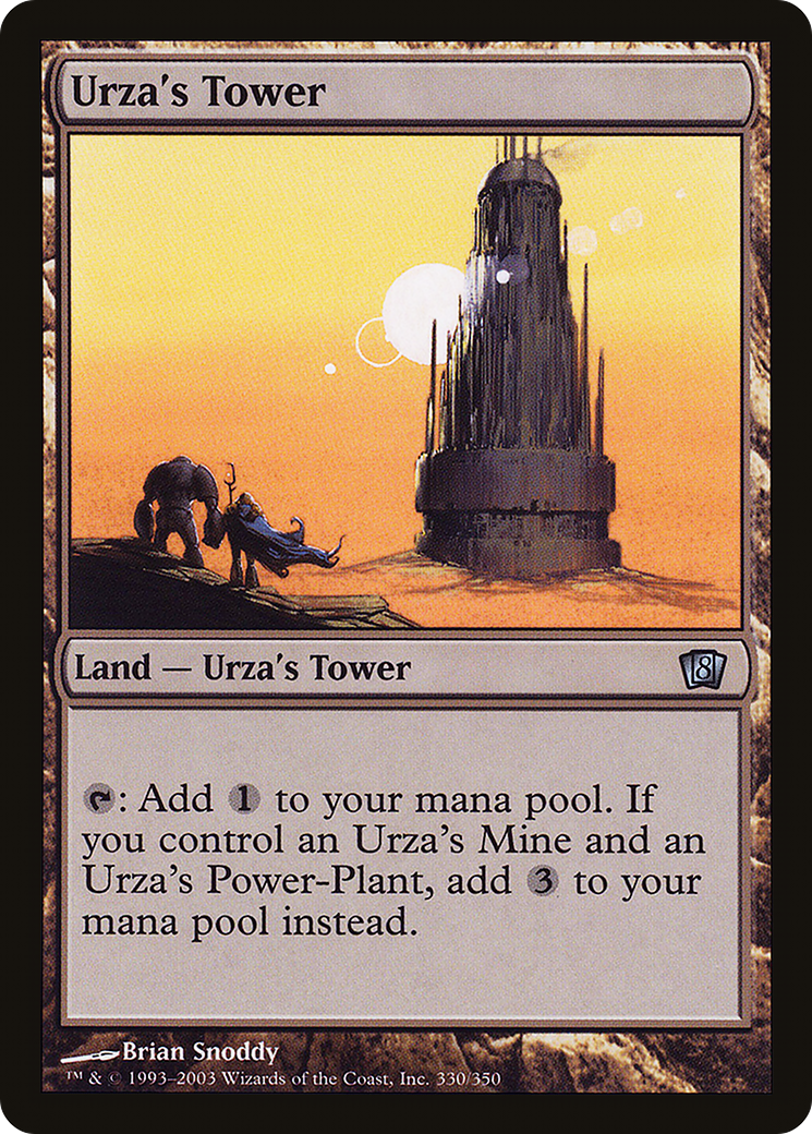 Urza's Tower (8ED-330★) -  Foil