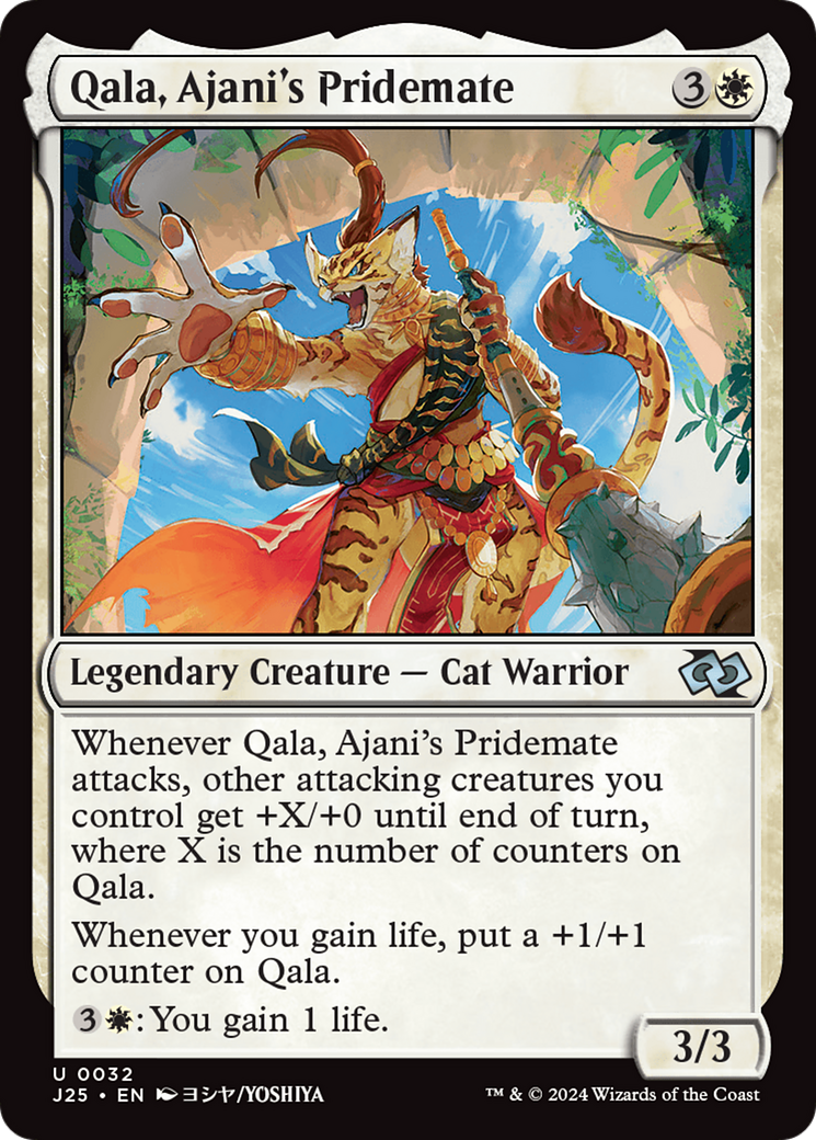 Qala, Ajani's Pridemate (J25-032) -