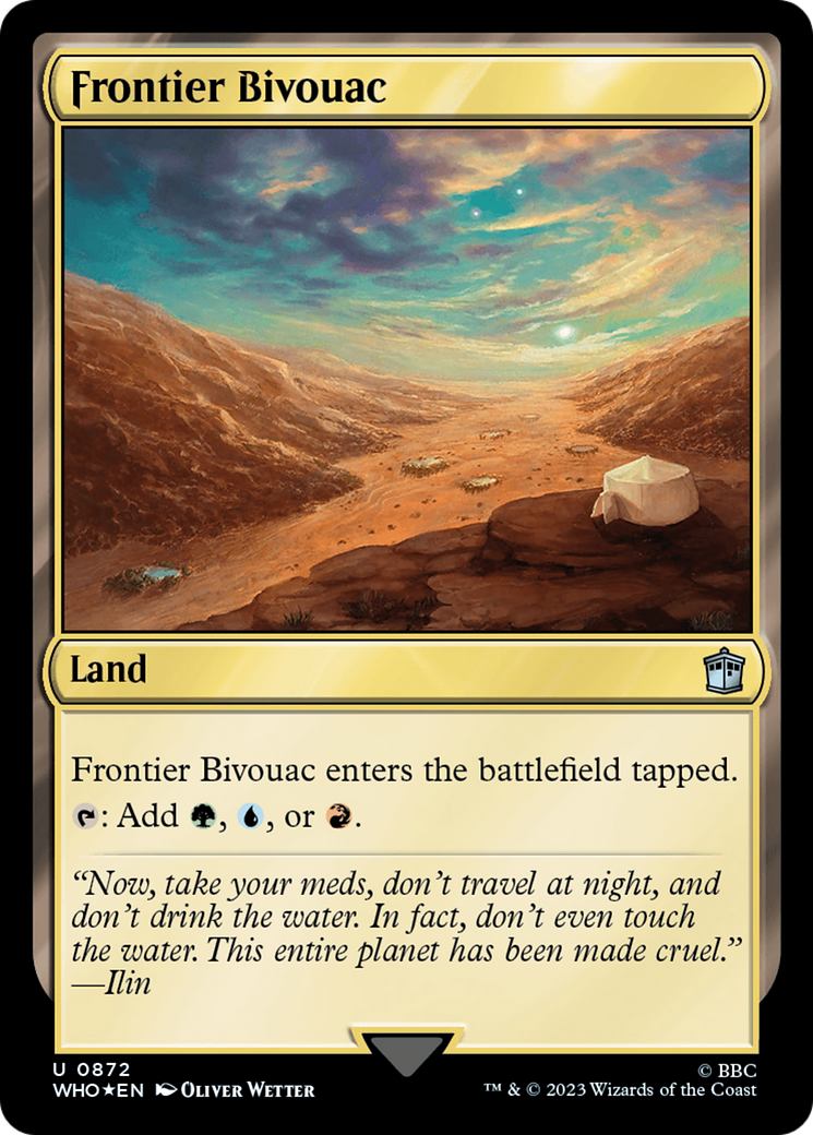 Frontier Bivouac (WHO-872) -  Foil