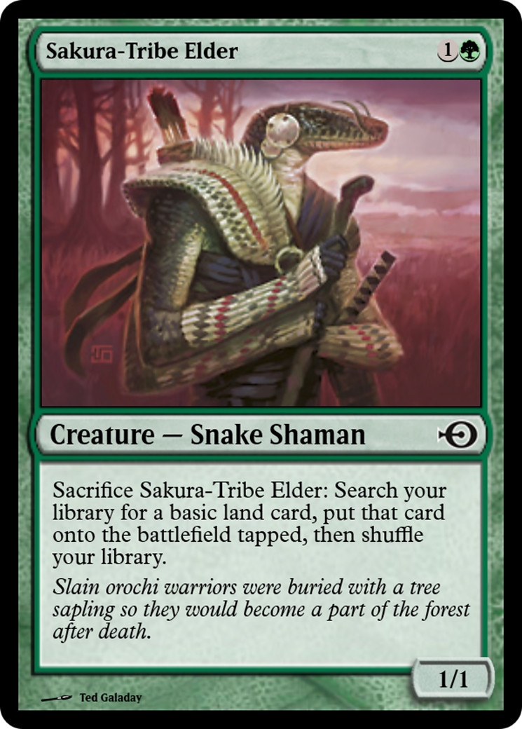 Sakura-Tribe Elder (PRM-36200) -  Foil