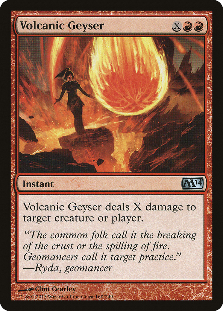 Volcanic Geyser (M14-160) -  Foil