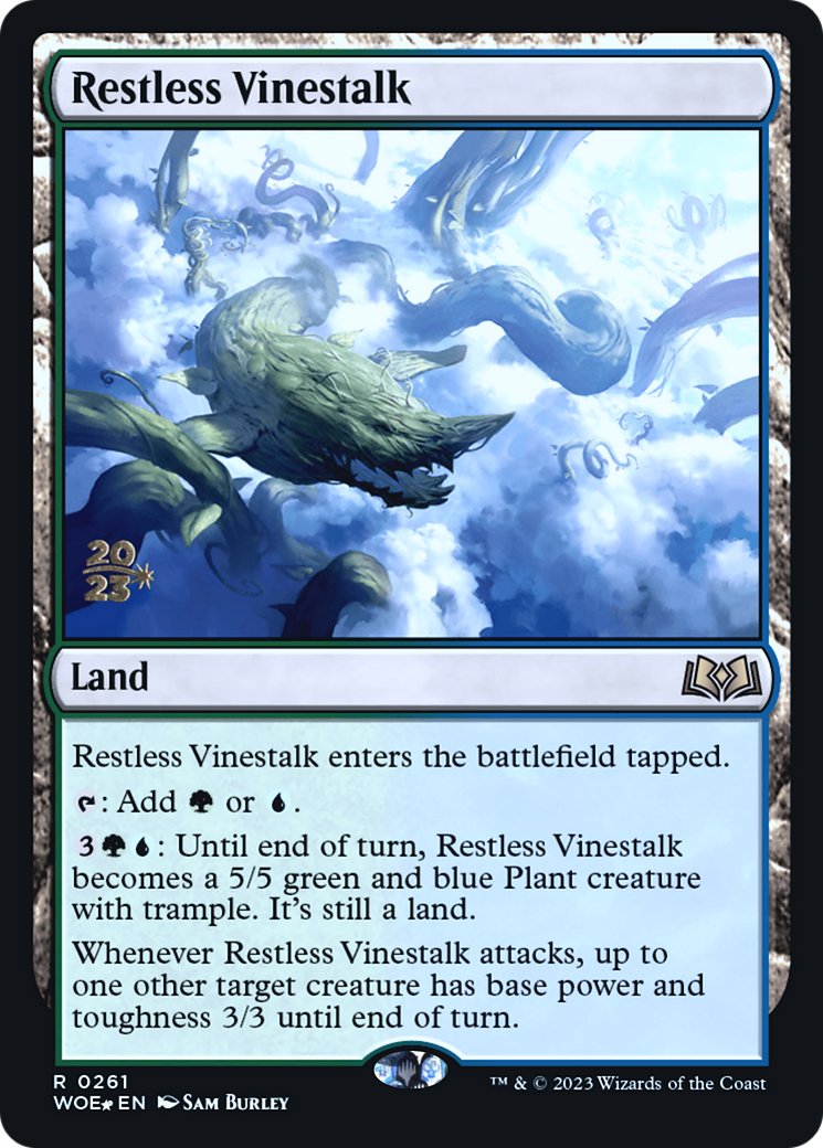 Restless Vinestalk (PRE-261S) -  Foil