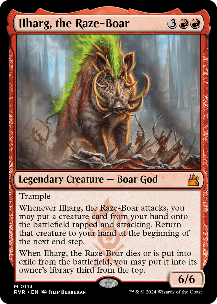 Ilharg, the Raze-Boar (RVR-113) -  Foil