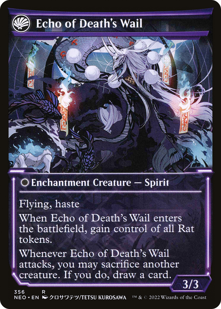 Tribute to Horobi // Echo of Death's Wail (NEO-356) - : (Showcase, fandfc) Foil