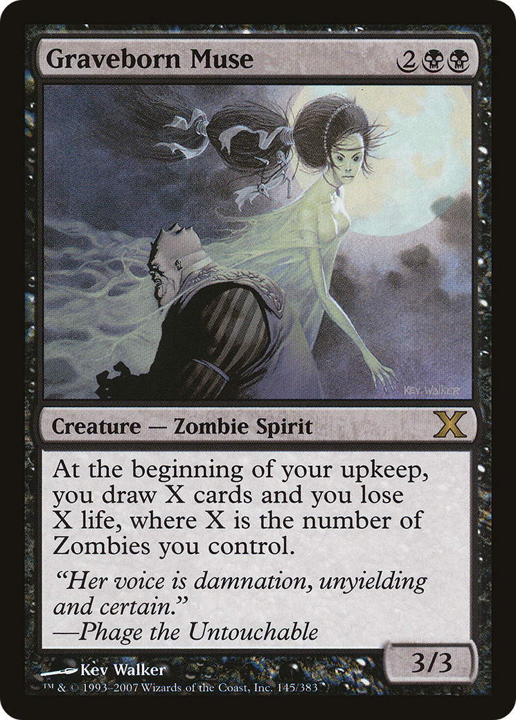 Graveborn Muse (10E-145) -  Foil