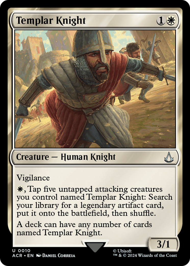 Templar Knight (ACR-010) -  Foil