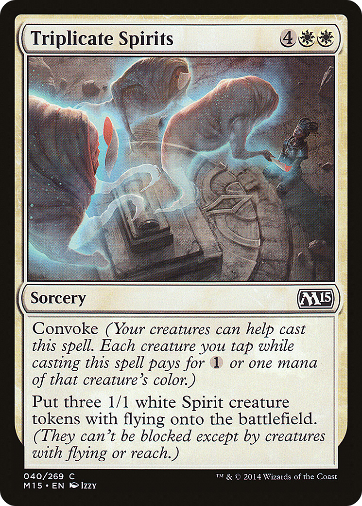 Triplicate Spirits (M15-040) -  Foil