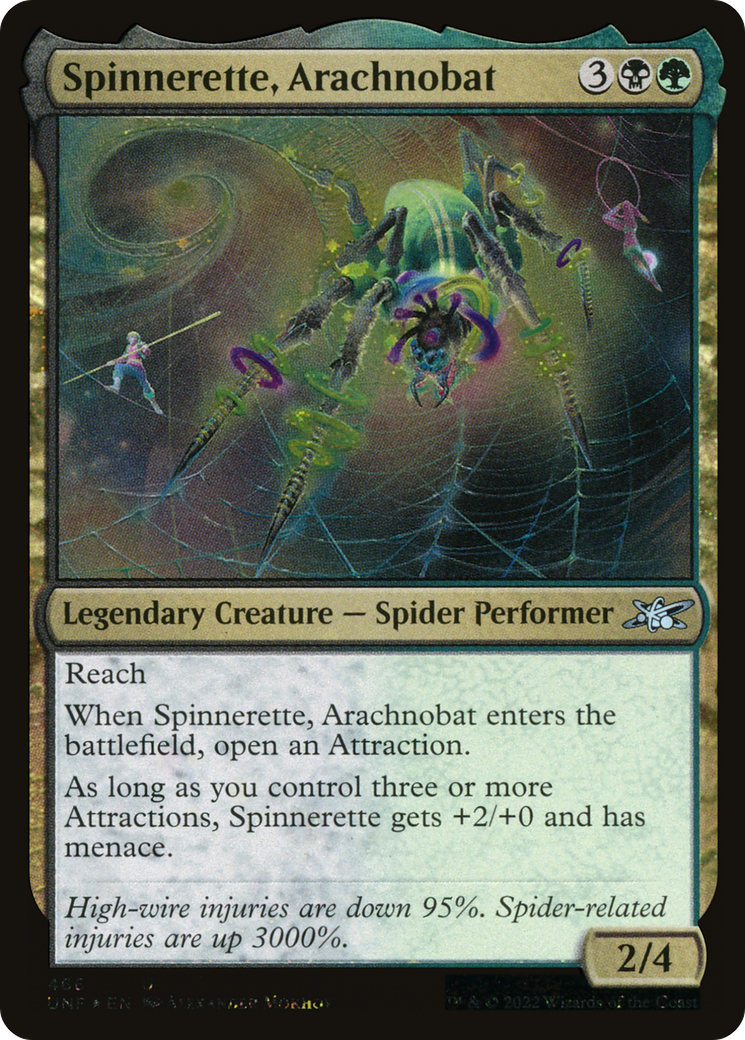 Spinnerette, Arachnobat (UNF-466) -  Foil