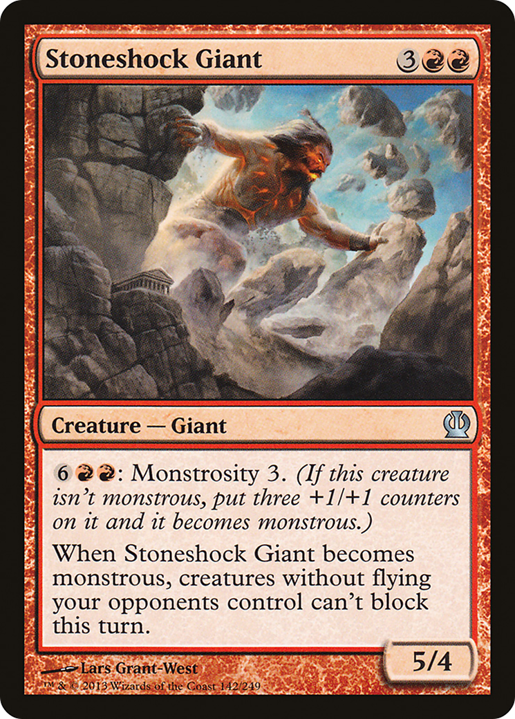 Stoneshock Giant (THS-142) -  Foil