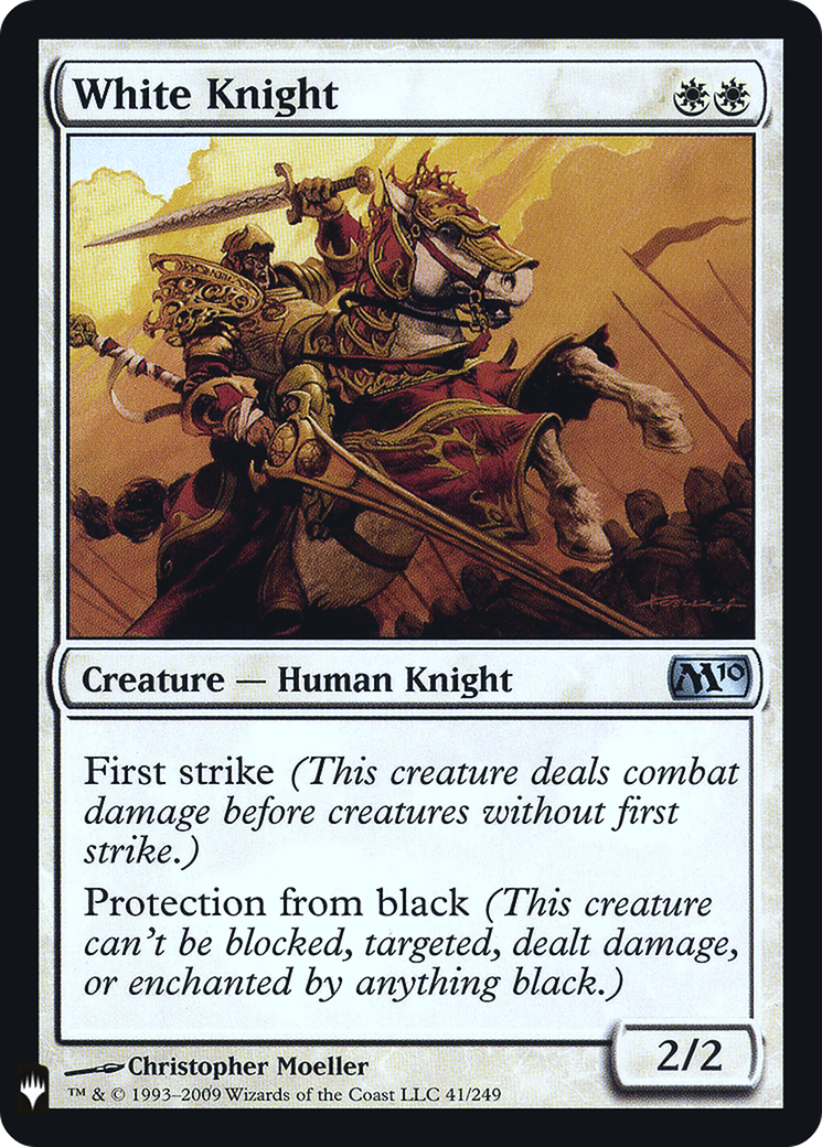 White Knight (LIST-M10-41) -  Foil