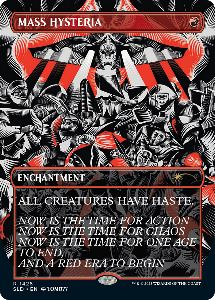 Mass Hysteria (SLD-1426) -  (Borderless) Foil