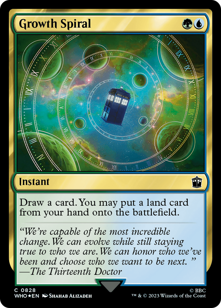 Growth Spiral (WHO-828) -  Foil