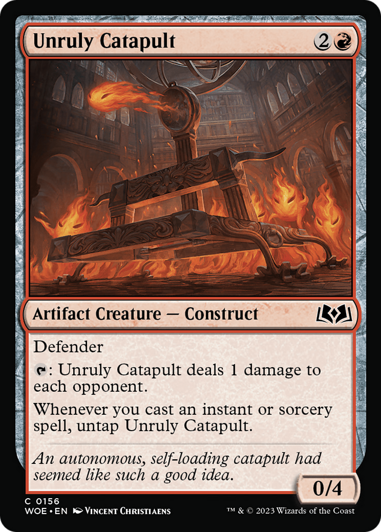 Unruly Catapult (WOE-156) -