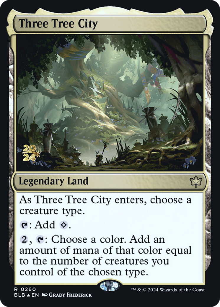 Three Tree City (PRE-260S) -  Foil