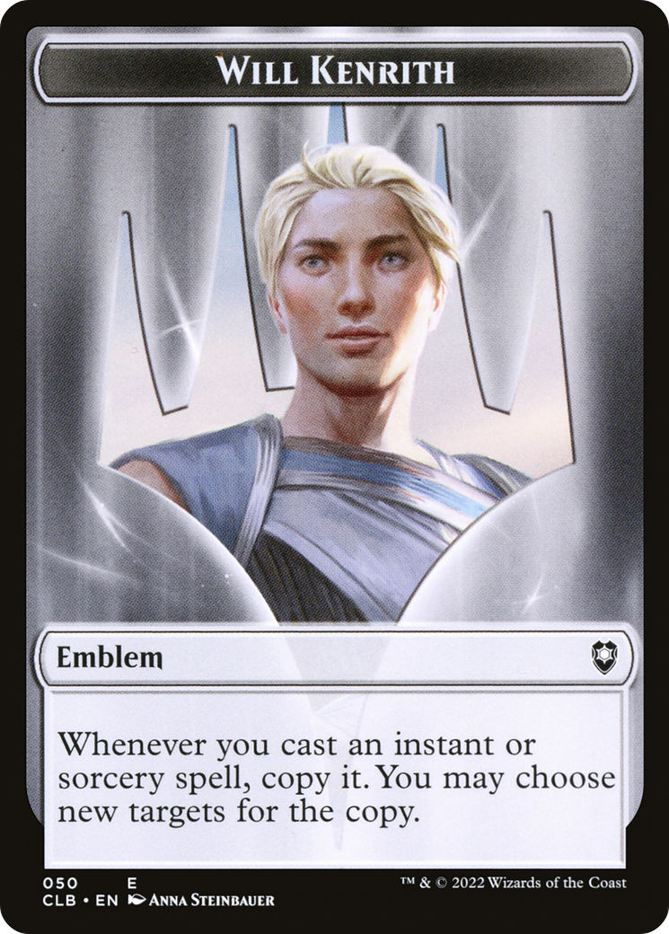 Will Kenrith Emblem (TCLB-050) -