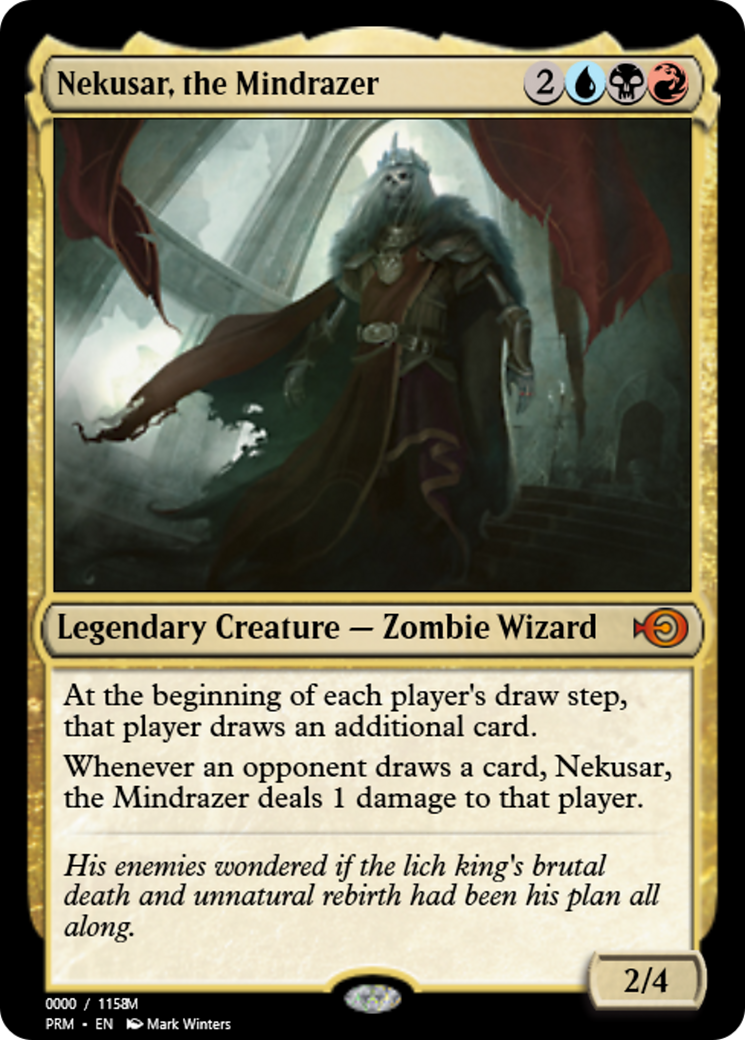 Nekusar, the Mindrazer (PRM-86192) -  Foil