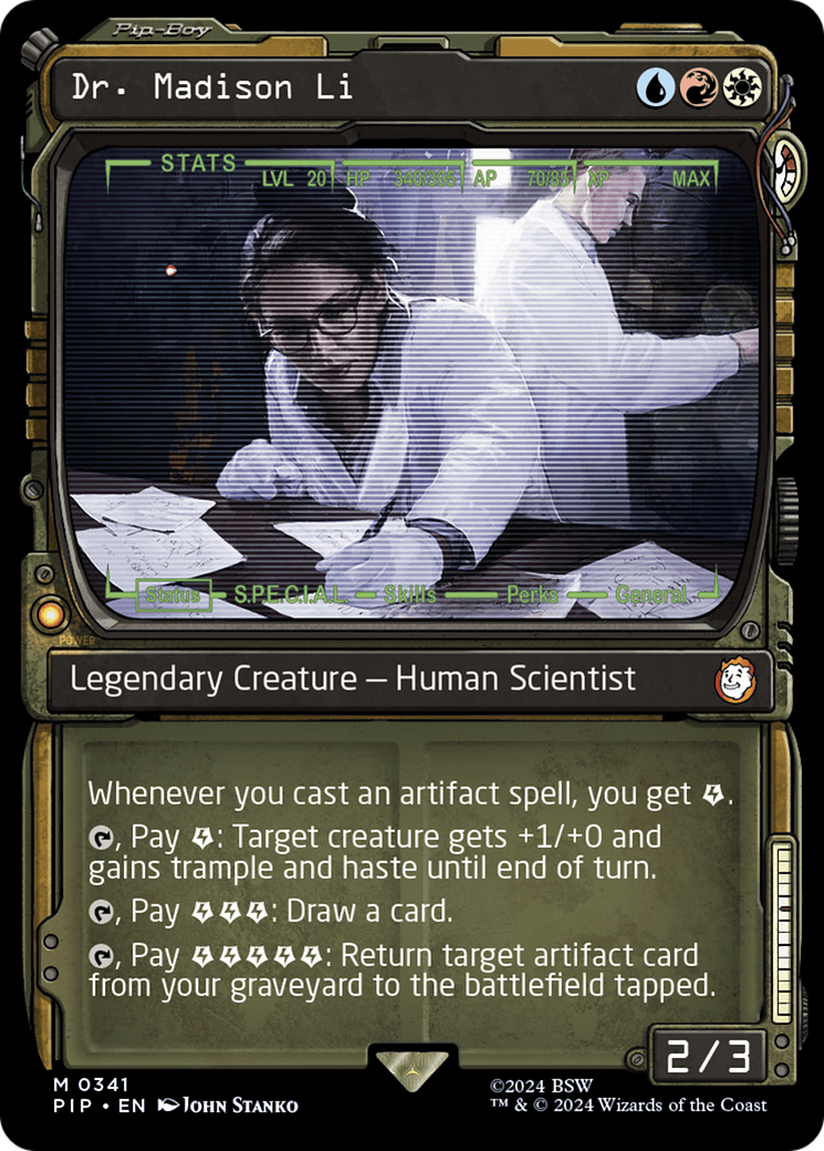 Dr. Madison Li (PIP-341) - : (Showcase) Foil