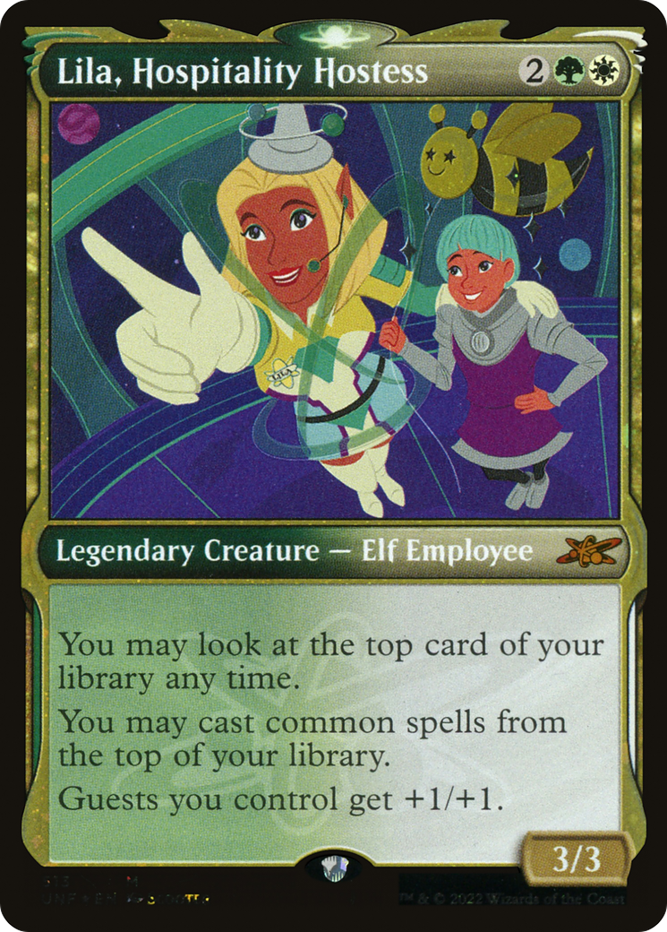 Lila, Hospitality Hostess (UNF-513) - : (Showcase) Foil