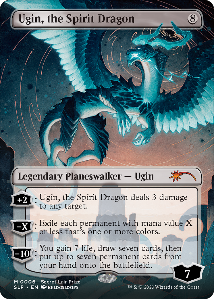 Ugin, the Spirit Dragon (SLP-006) -  (Borderless)