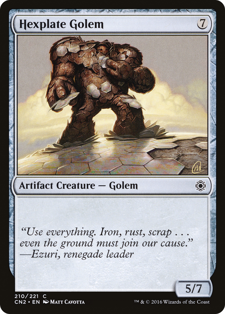 Hexplate Golem (CN2-210) -