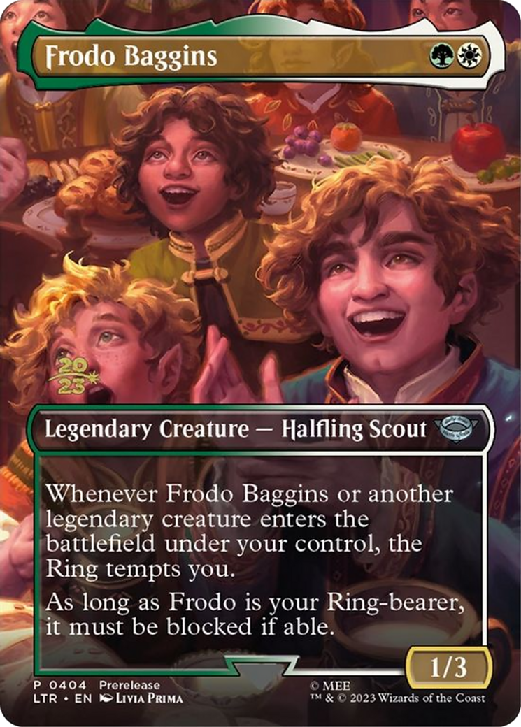 Frodo Baggins (PRE-404S) -  (Borderless) Foil