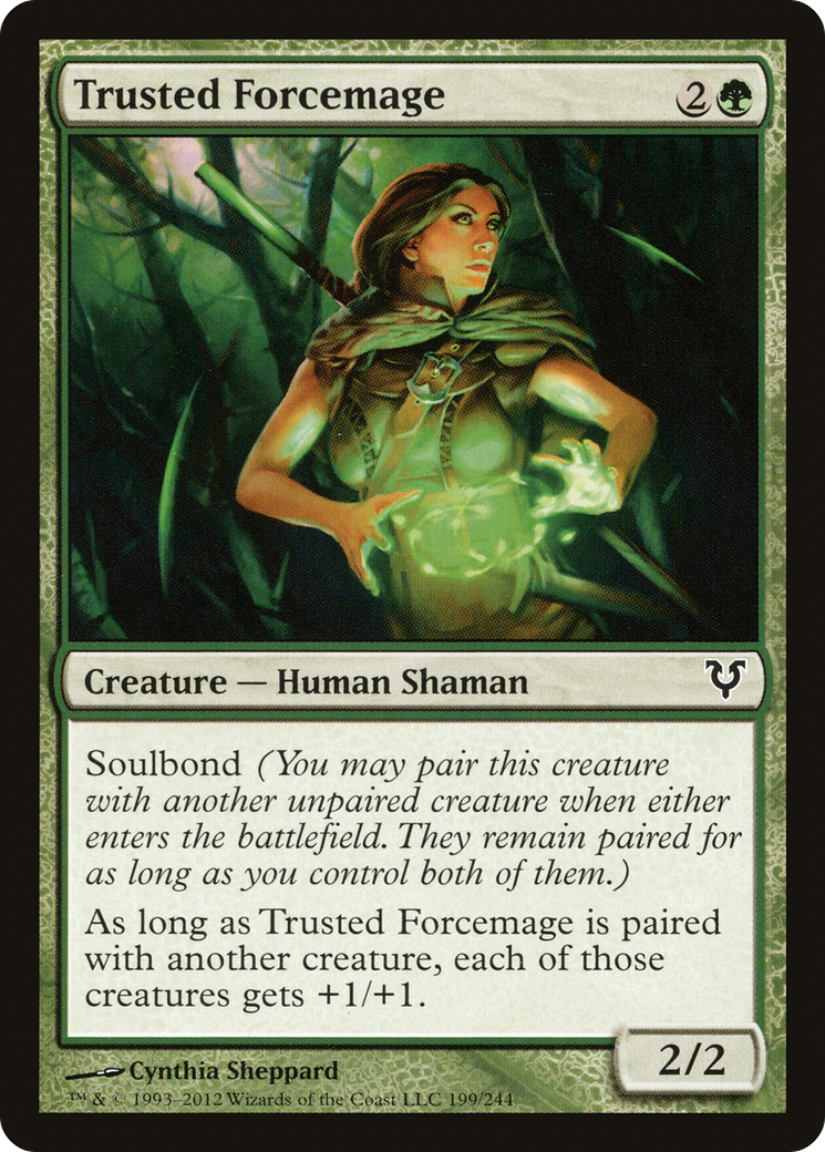 Trusted Forcemage (AVR-199) -  Foil