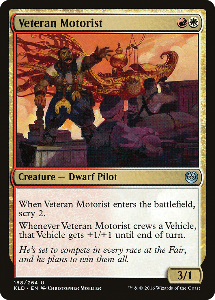 Veteran Motorist (KLD-188) -  Foil