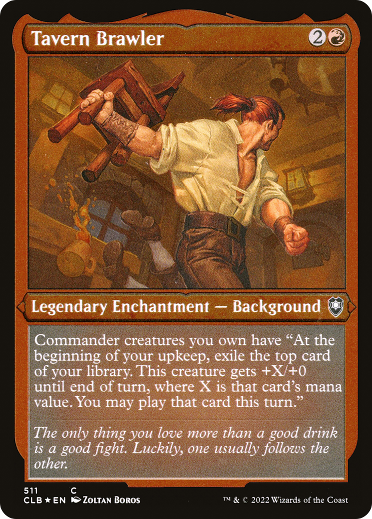 Tavern Brawler (CLB-511) -  Etched Foil