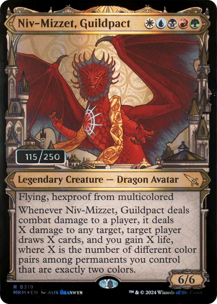 Niv-Mizzet, Guildpact (MKM-319Z) -  Foil