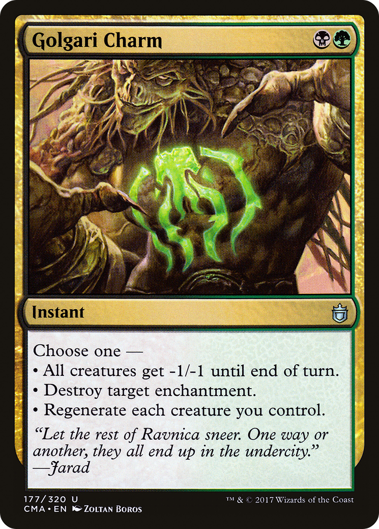 Golgari Charm (CMA-177) -