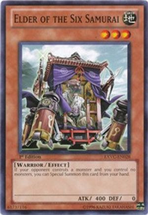 Elder of the Six Samurai (EXVC-EN028) - Extreme Victory Unlimited