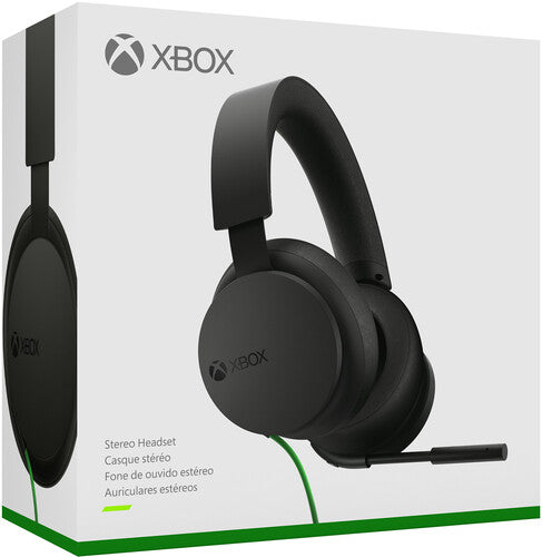Microsoft Wired Stereo Headset - Black: Compatible with PC, Switch, PS5, XBOX X|S